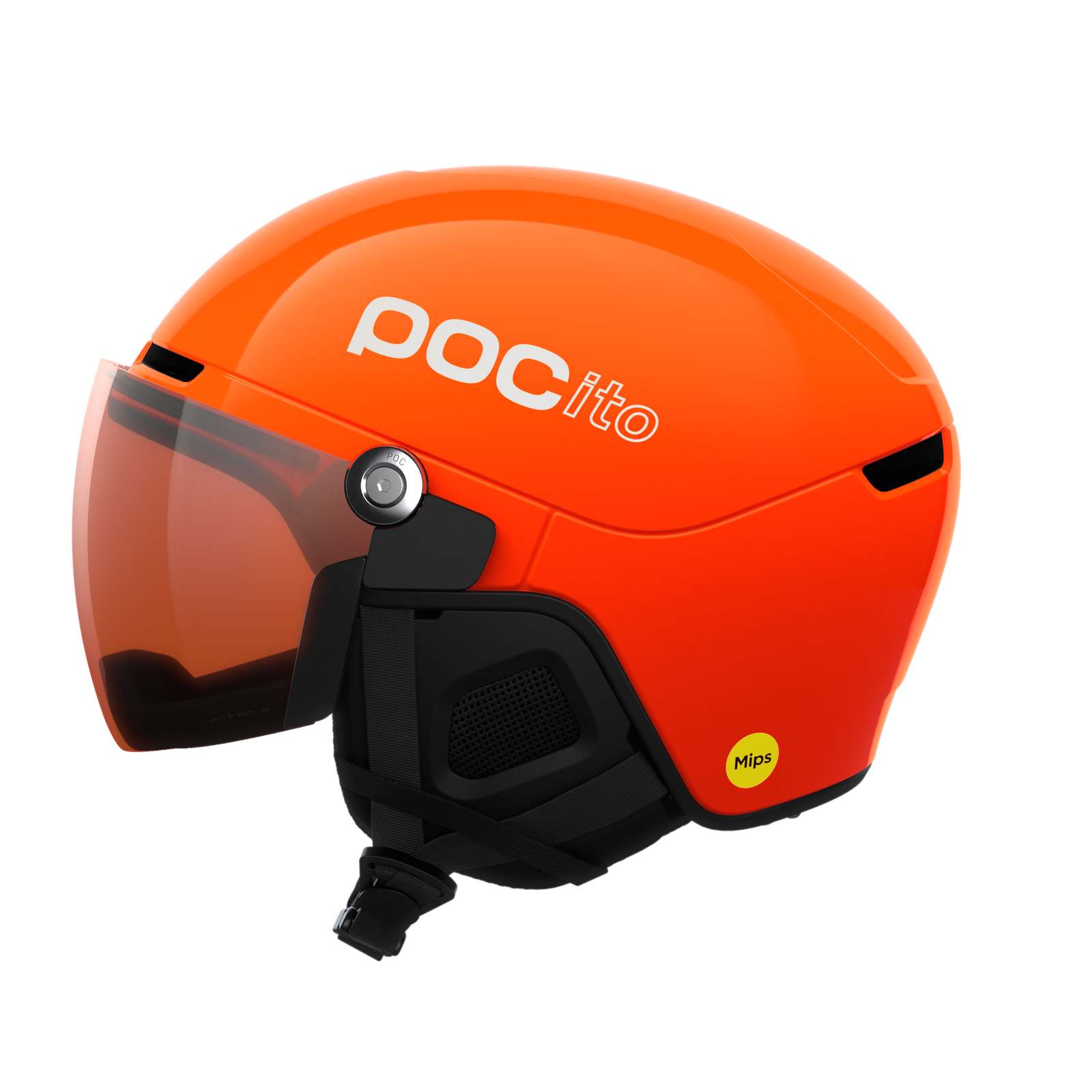 POC prilba POCito Obex Visor 25/26 fluorescent orange Velikost: 55-58