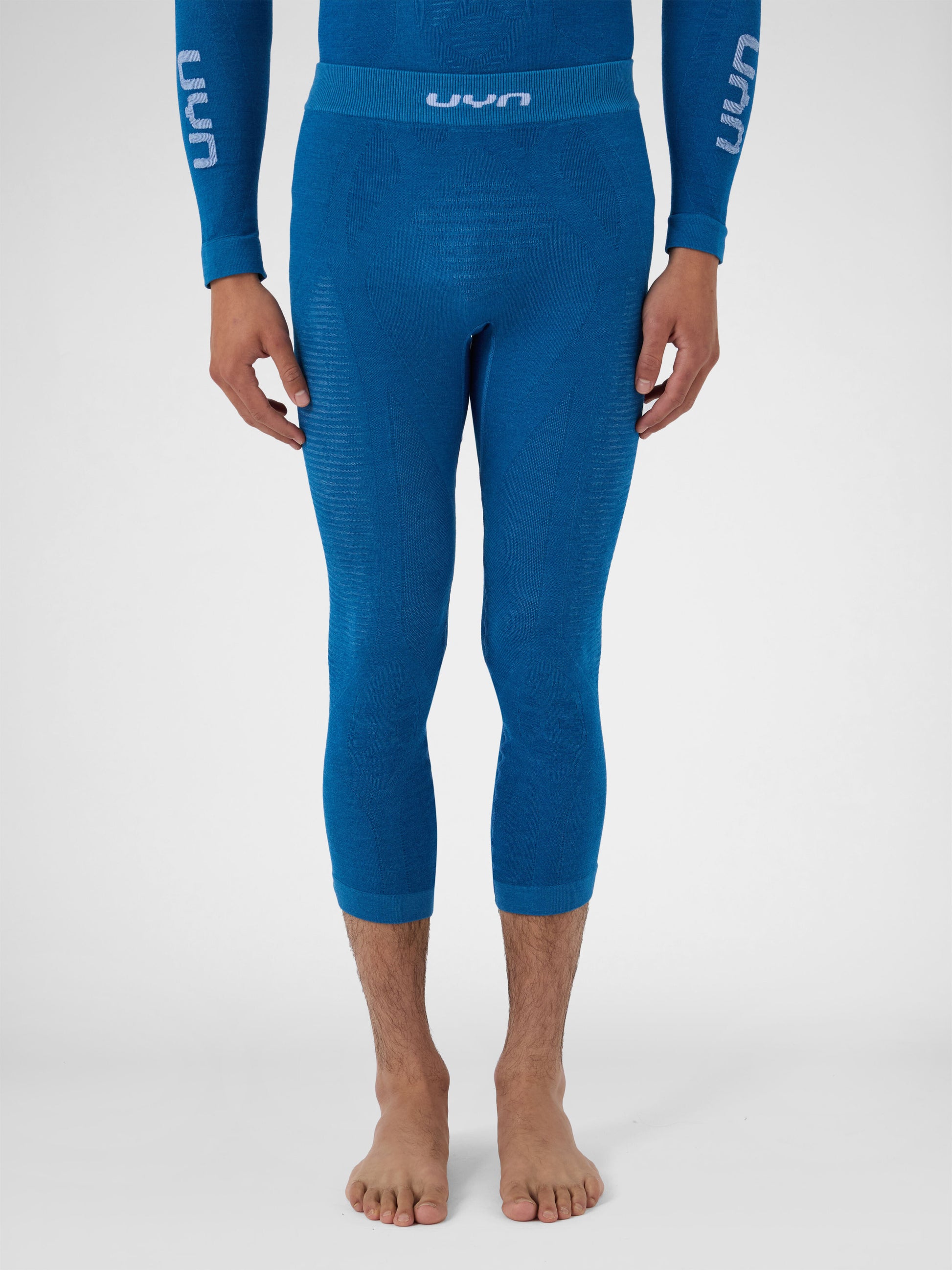 Uyn nohavice Elevatyon Biomorph 3/4 Thermal Pants blue atoll Velikost: L-XL