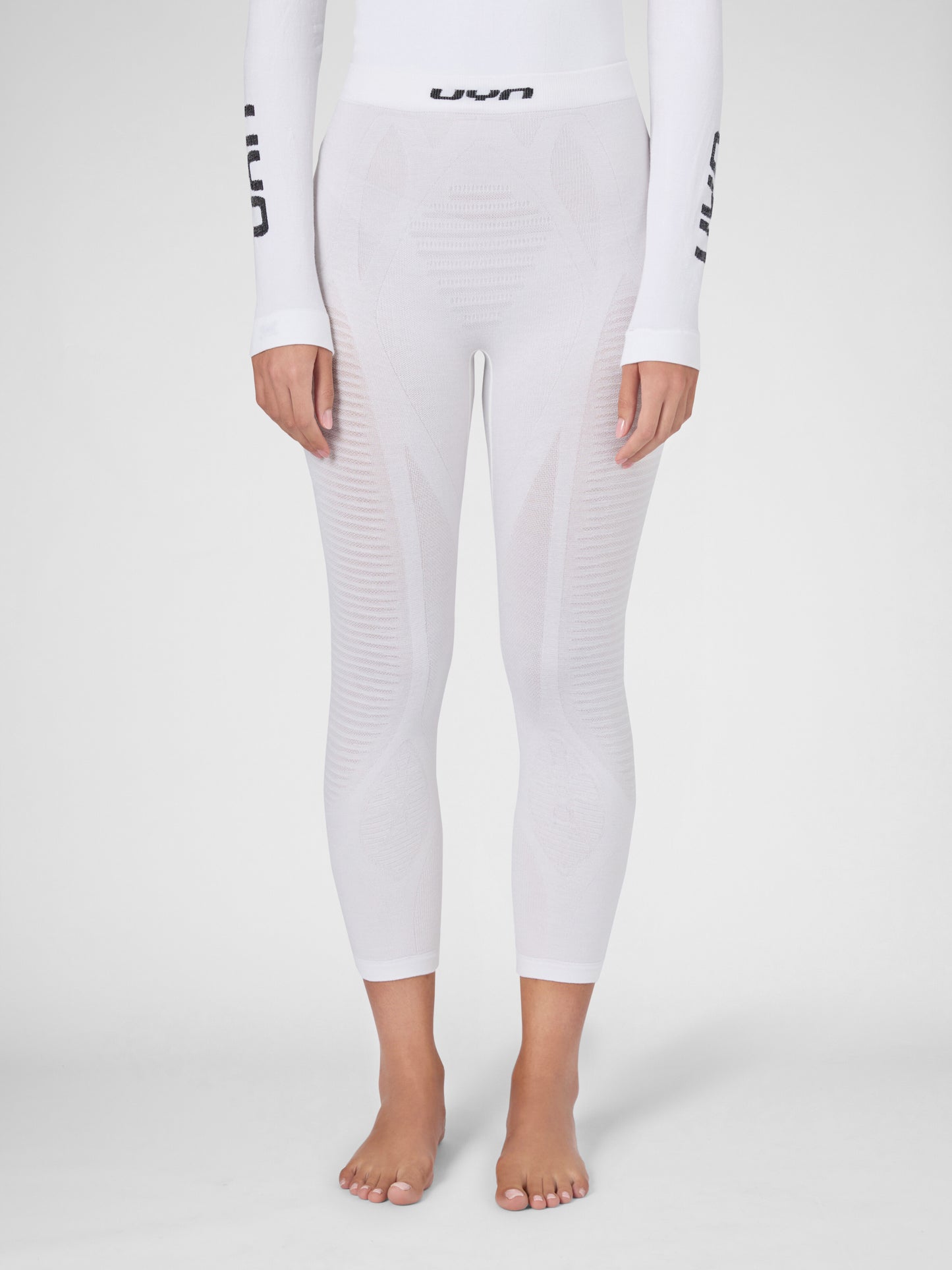 Uyn nohavice Elevatyon Biomorph 3/4 Thermal Pants W white Velikost: L-XL