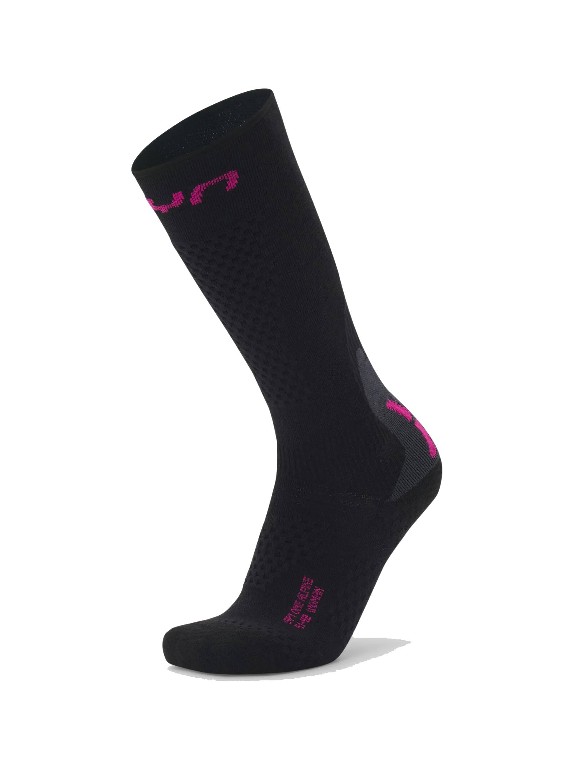 Uyn ponožky Man Ski One Alpine Merino W black-pink Velikost: 37-38
