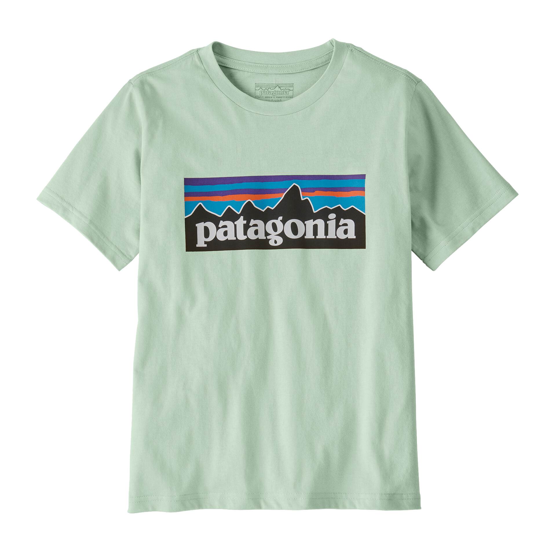 Patagonia tričko P-6 Logo T-Shirt K thin ice Velikost: L