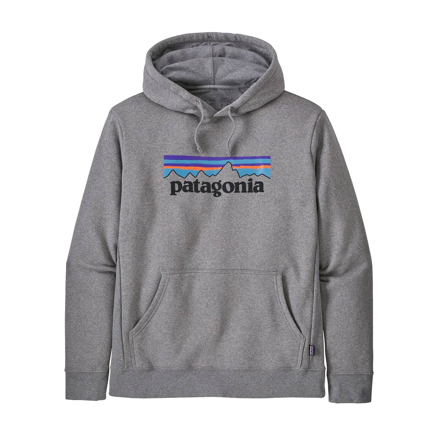 Patagonia mikina P-6 Logo Uprisal Hoody M gravel heather Velikost: L