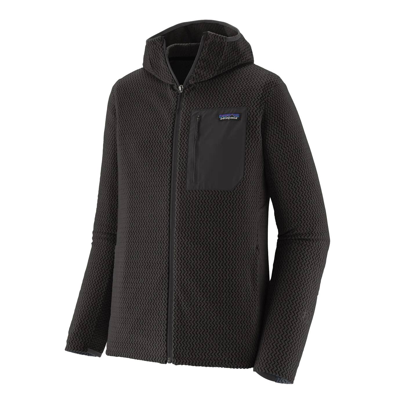 Patagonia mikina R1 Air Full-Zip Hoody M black Velikost: L