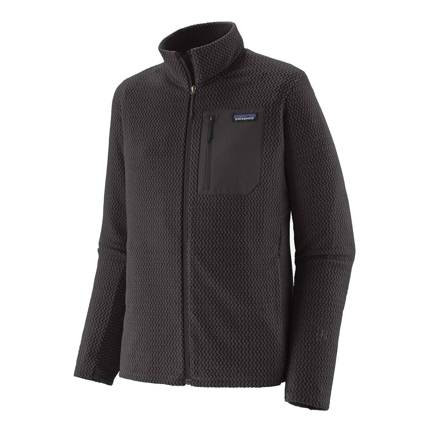 Patagonia mikina R1 Air Jkt M black Velikost: XXL