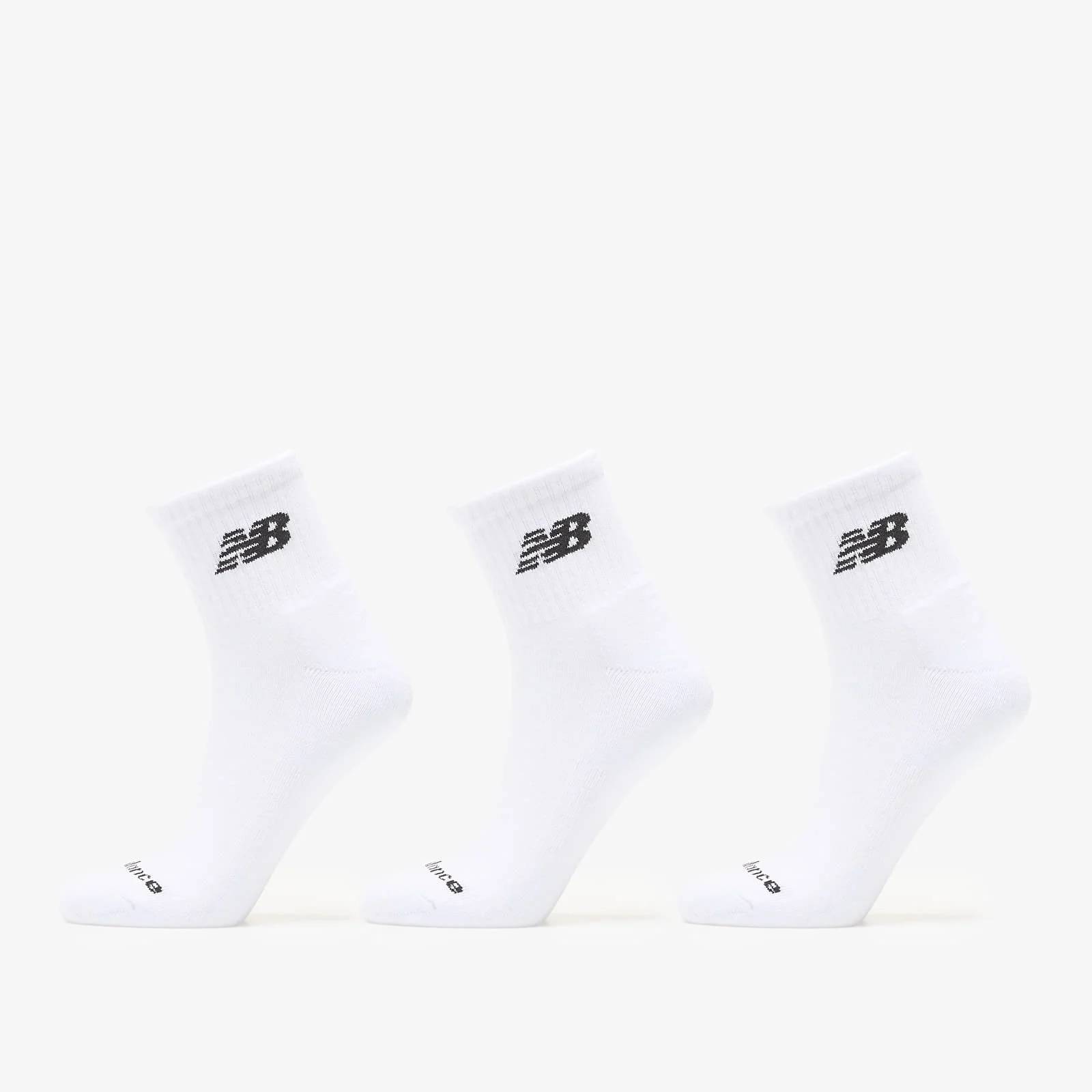 New Balance ponožky Everyday Ankle -3 pack white Velikost: L