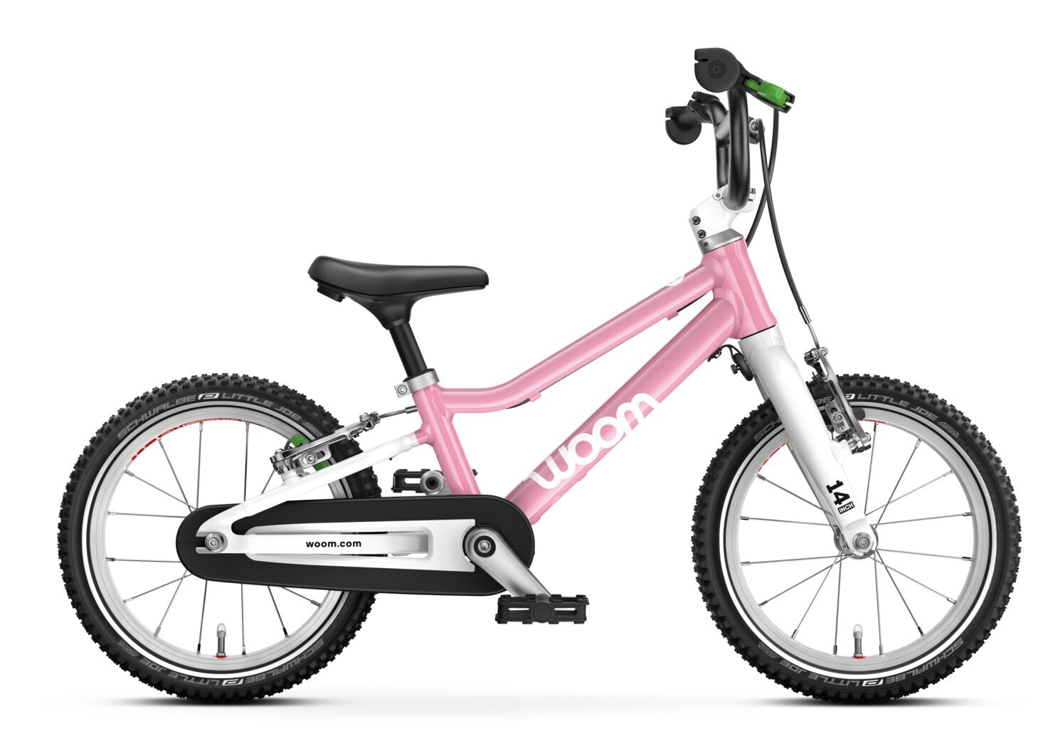 bicykel Woom 2 Go powder pink Velikost: 14