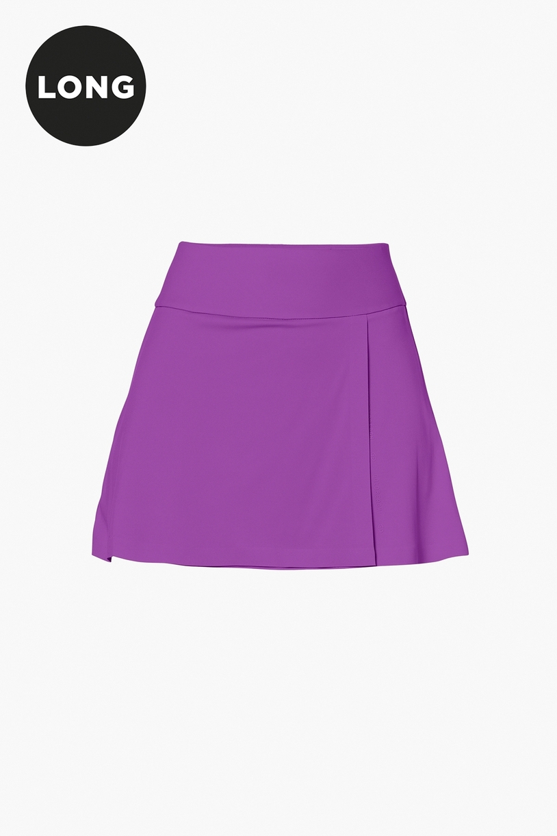 Goldbergh sukňa so šortkami Anais Long viola Velikost: M