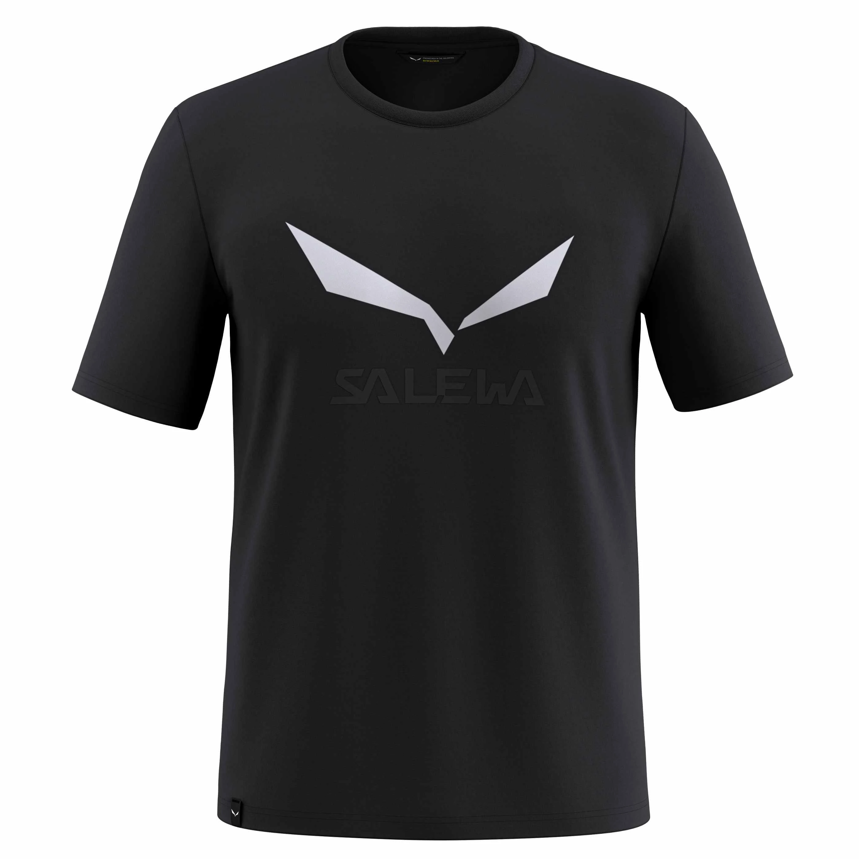 Salewa tričko Solidlogo Dry M T-Shirt black out Velikost: XL