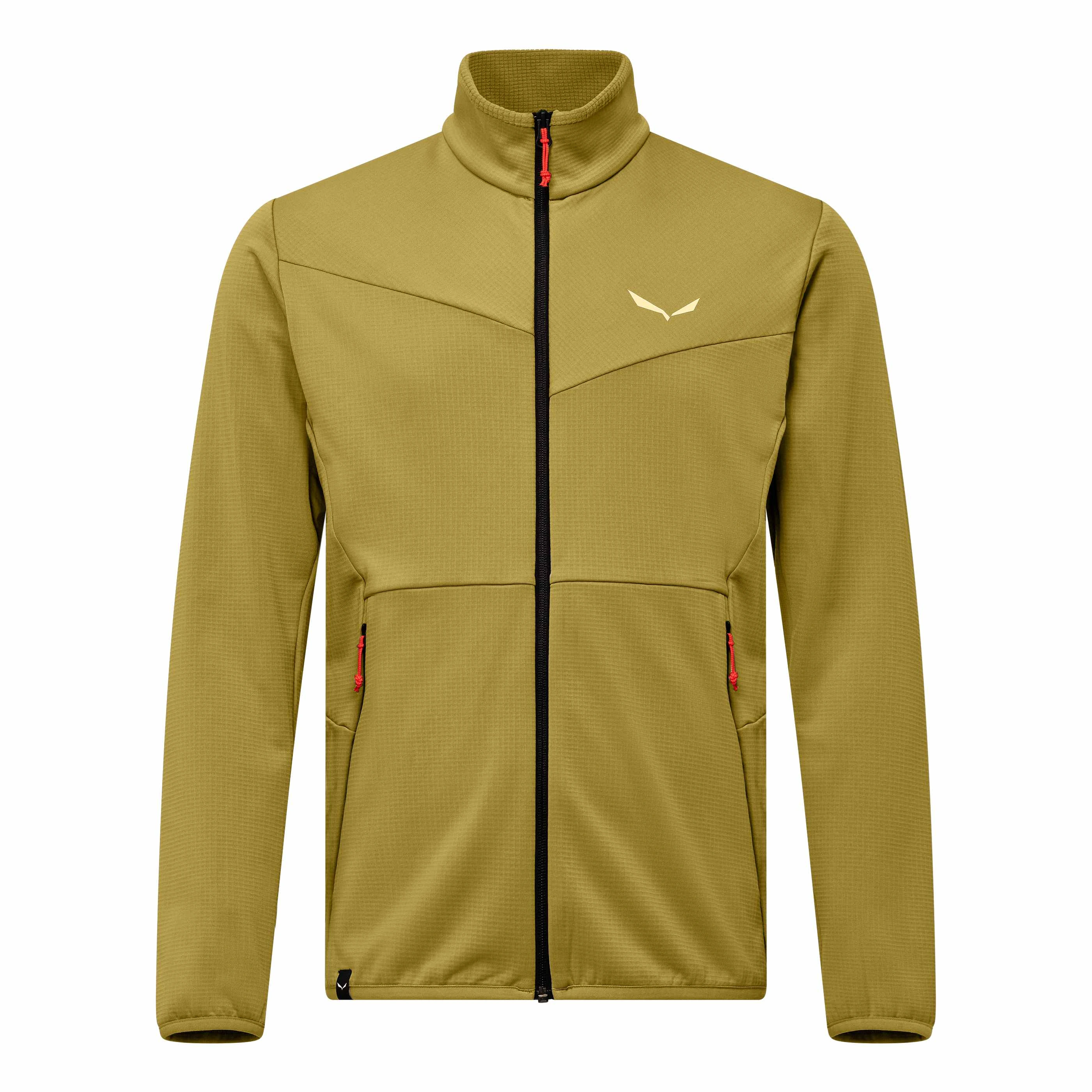 Salewa mikina Puez Cammino Pl Jkt M olive oil Velikost: M