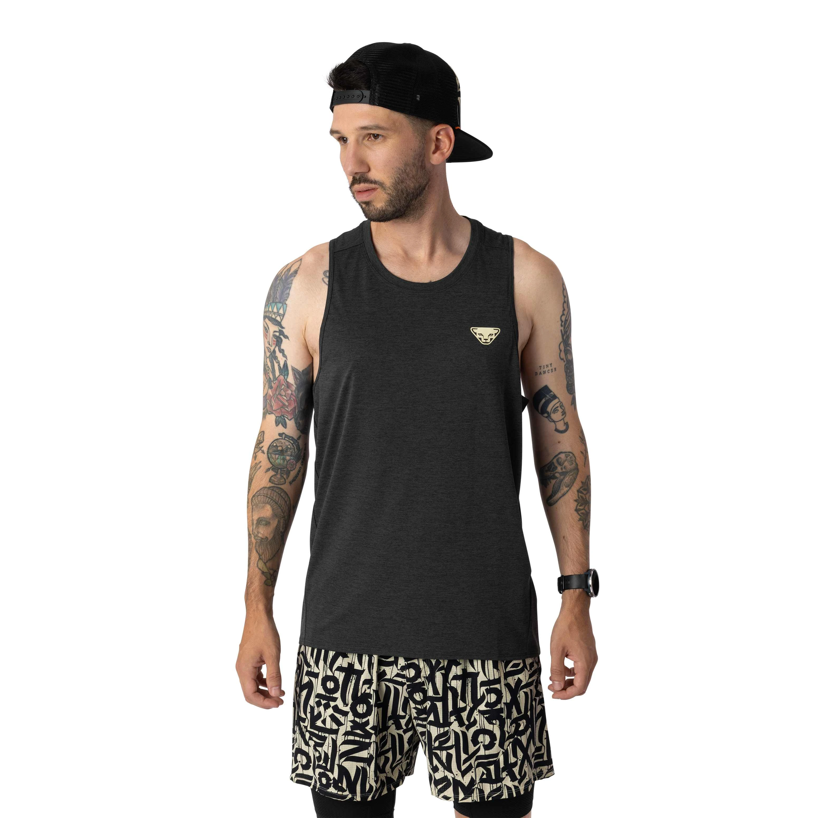 Dynafit tielko Trail Tank M black out Velikost: XL