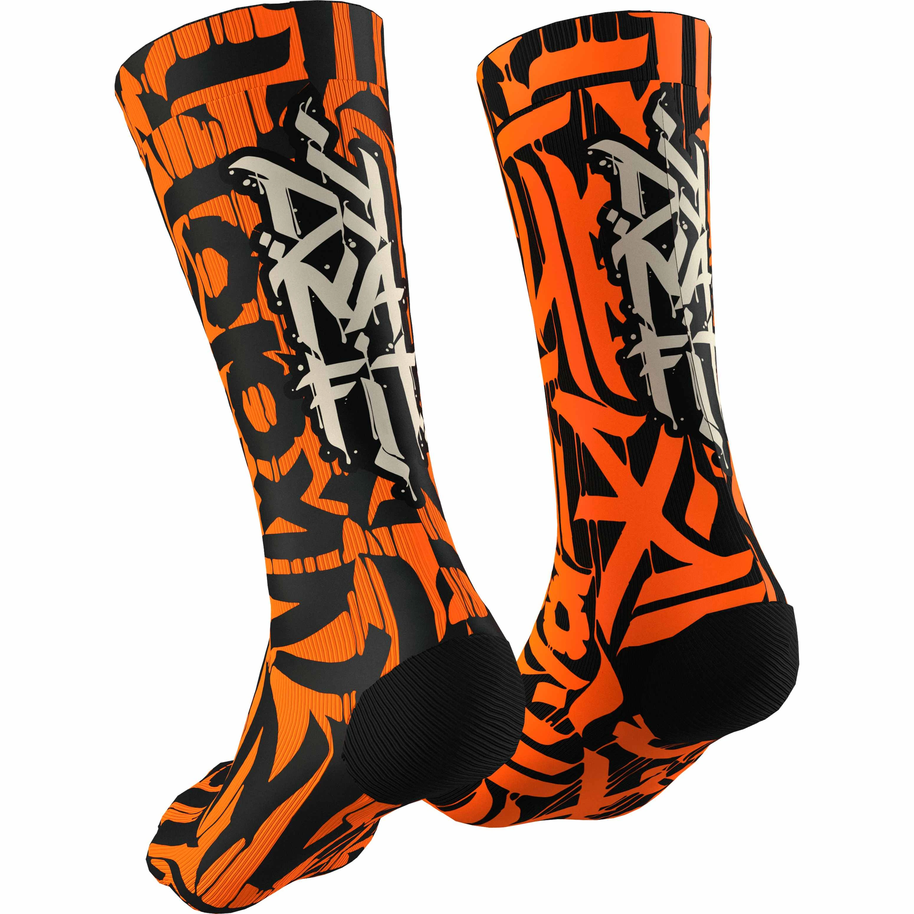 Dynafit ponožky Trail Socks ultra orange Velikost: 43-46