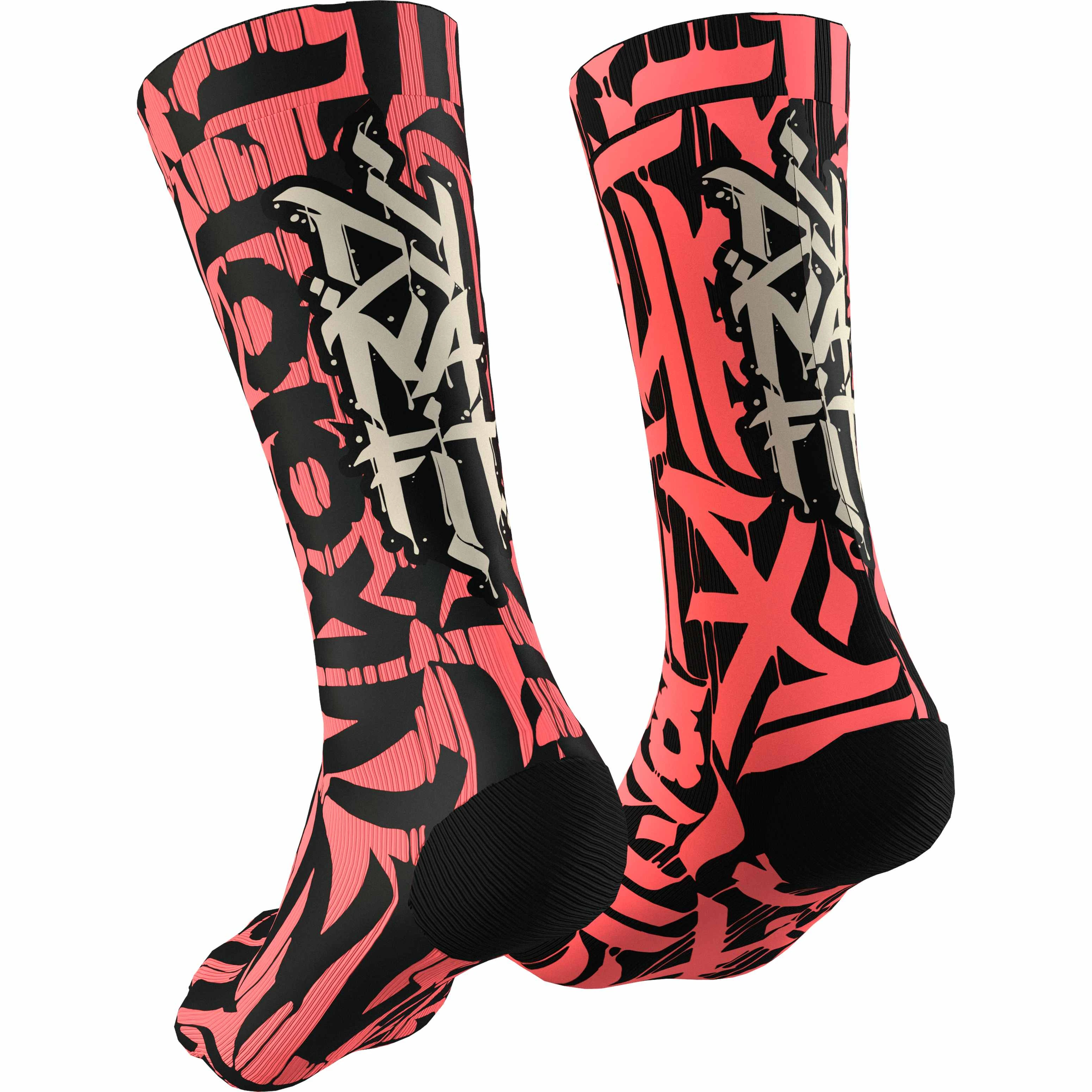 Dynafit ponožky Trail Socks ultra coral Velikost: 35-38