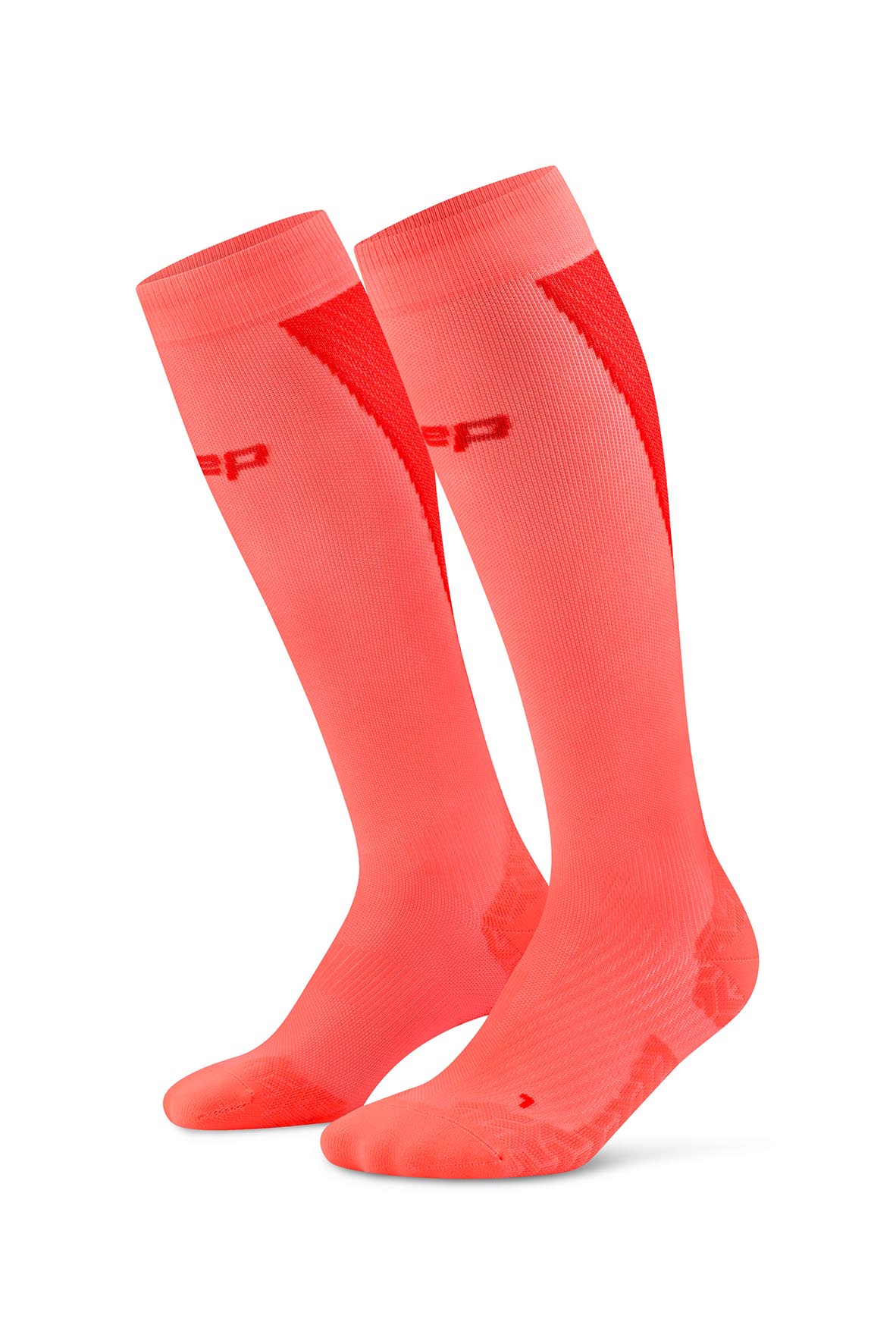CEP bežecké podkolienky Ultralight 4.0 neon coral-red Velikost: II