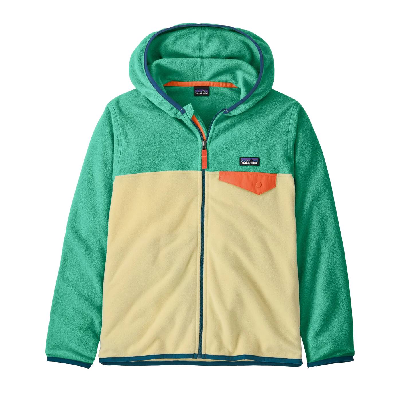 Patagonia bunda Micro D Snap-T Jkt K buttercup yellow w/aqua stone Velikost: L