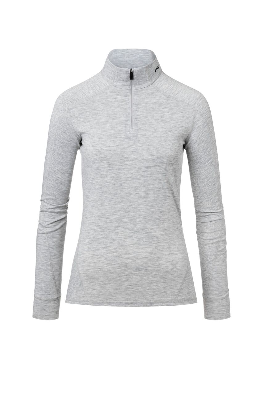 Kjus - mikina Termo Trace Halfzip silver fog Velikost: 34