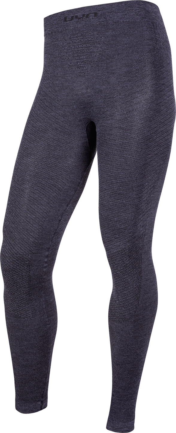 UYN - nohavice T FUSYON CASHMERE UW PANTS LONG grey rock/black Velikost: S/M