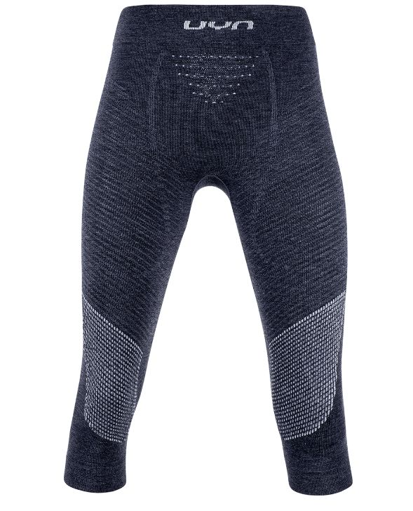 UYN - nohavice T FUSYON CASHMERE UW PANTS MEDIUM grey stone/ pearl Velikost: XS