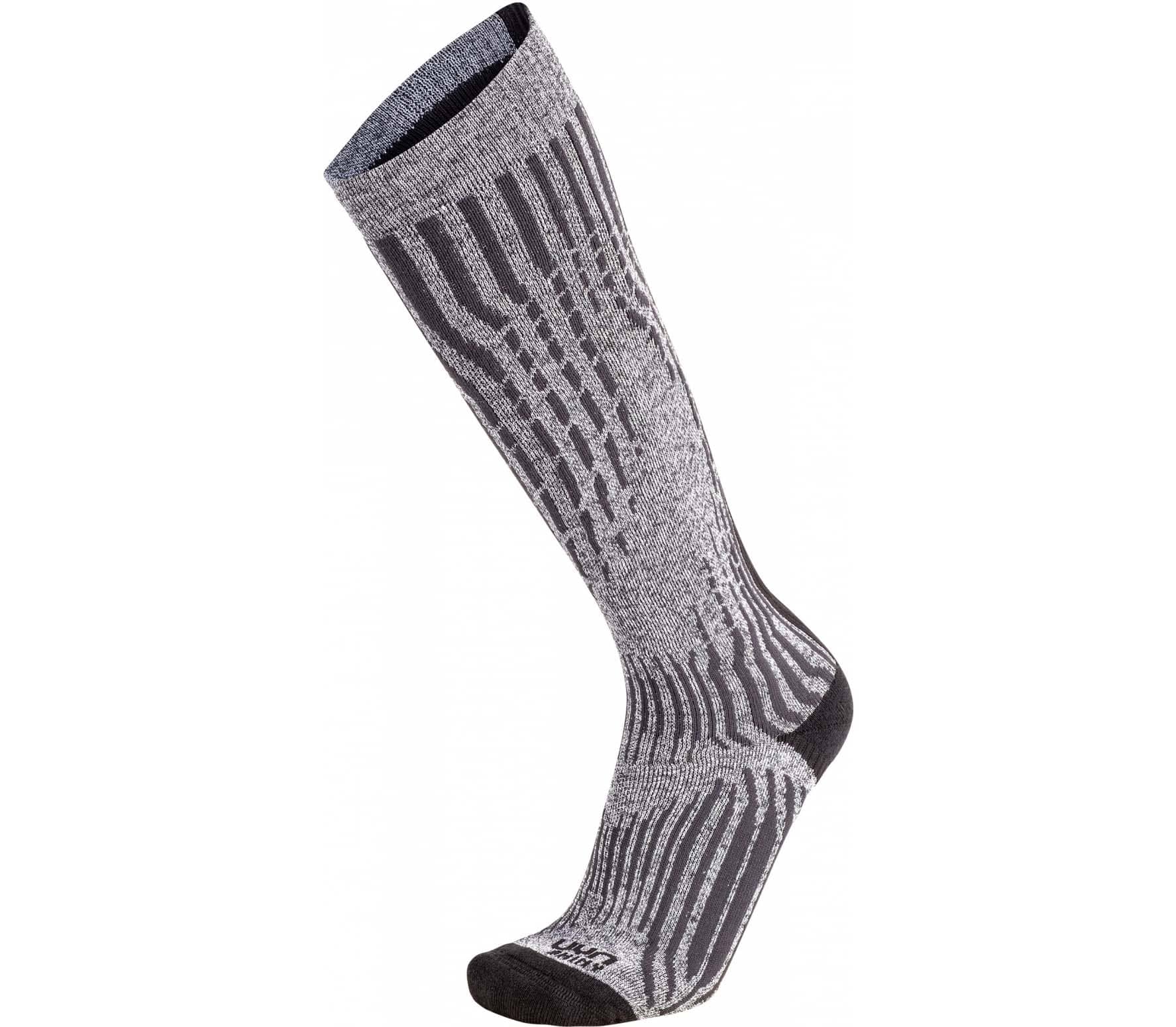 UYN - ponožky T SKI CASHMERE SHINY SOCKS celebrity silver Velikost: 42-44