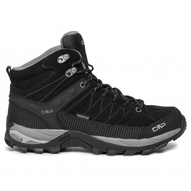 CMP obuv RIGEL MID TREKKING SHOE WP nero/grey Velikost: 41
