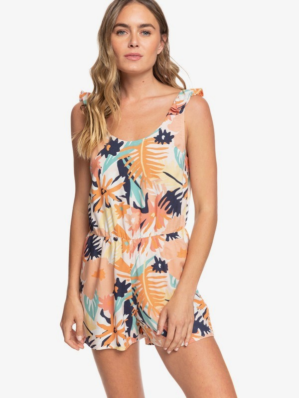 Roxy - overal RAINBOW PALM J WVDR MDT8 peach blush Velikost: L