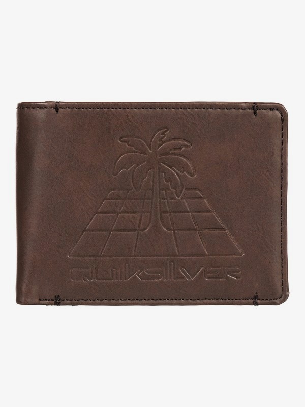 Quiksilver - peňaženka EXHIBITION WALLET chocolate Velikost: M