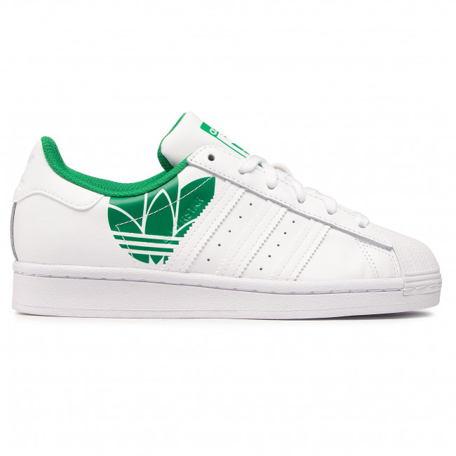 ADIDAS Adias obuv Superstar white/green Velikost: 4