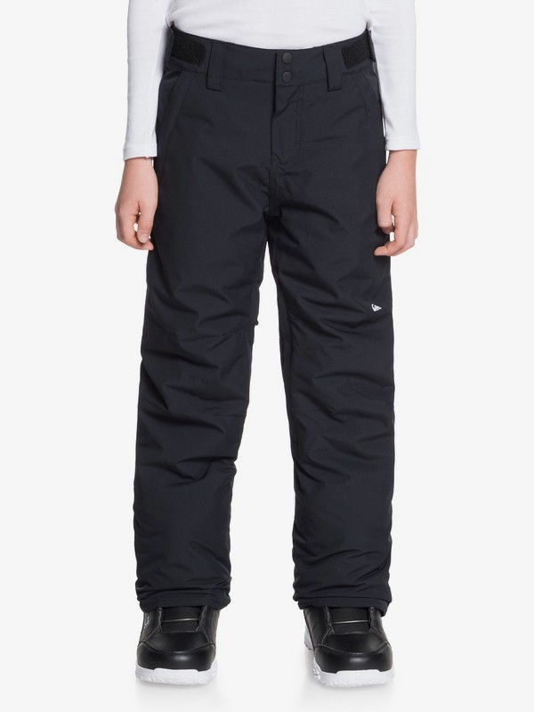 Quiksilver nohavice Estate Youth black Velikost: 10