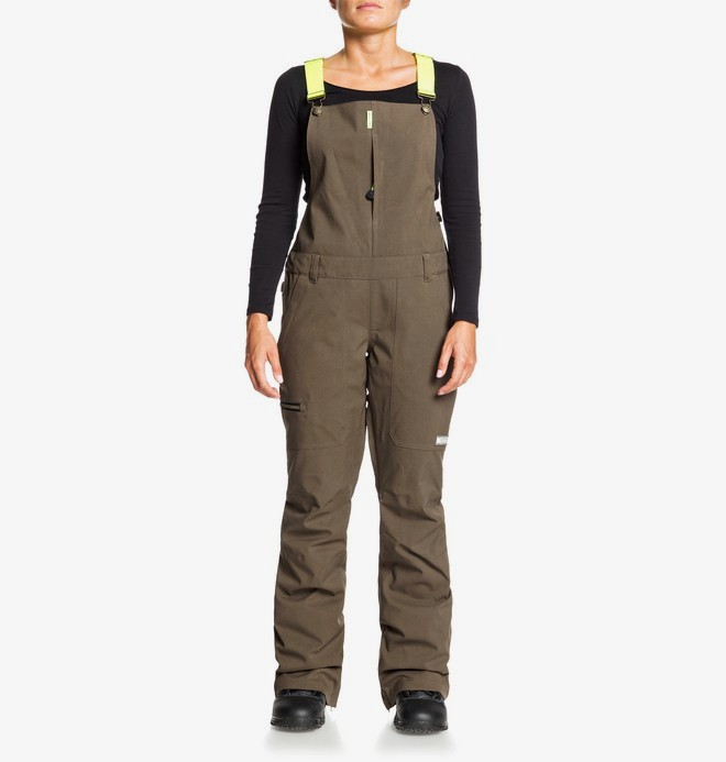 DC nohavice Collective Bib tarmac Velikost: L