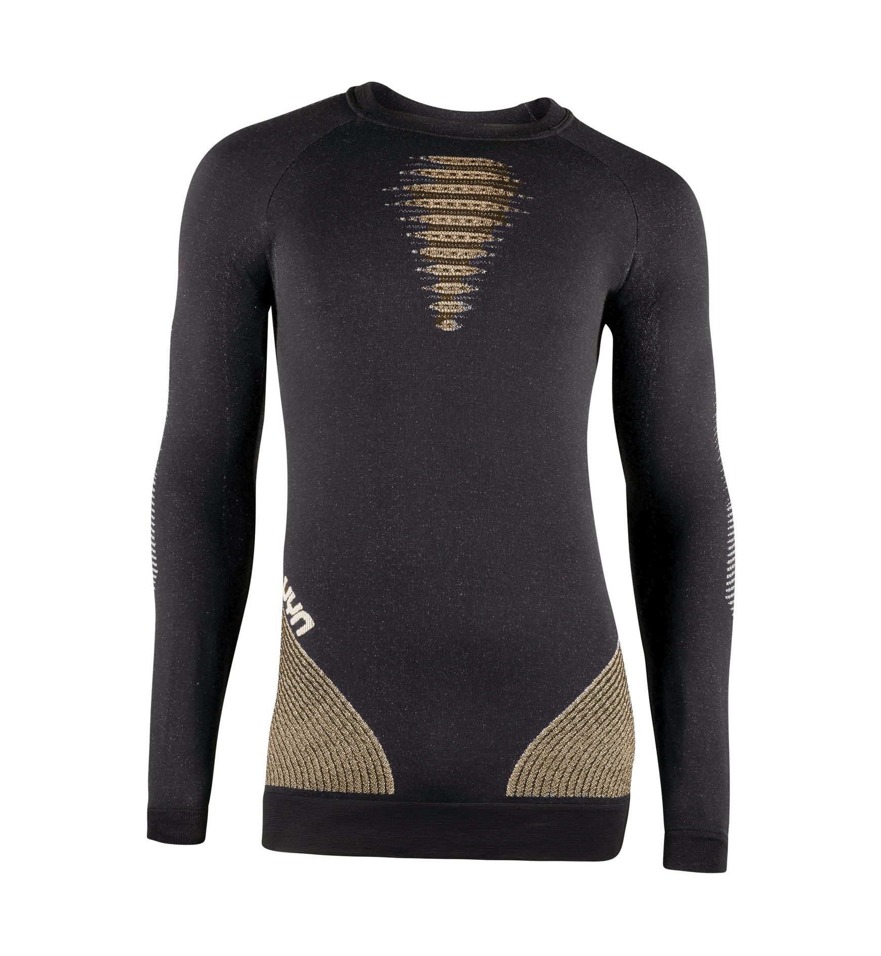 UYN tričko Cashmere Shiny 2.0. Man Underwear Shirt LG SL Round Neck Velikost: S-M