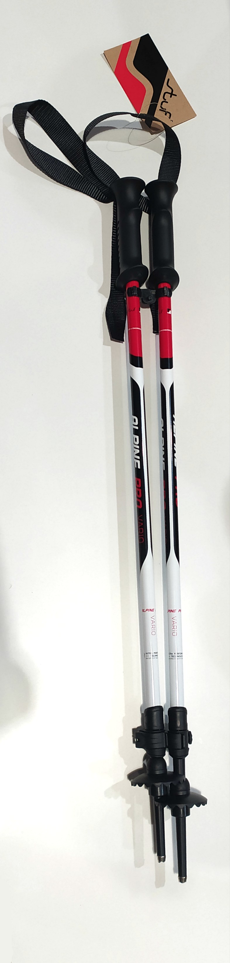 Stuf palice Alpine Pro Vario black/white/red 20/21 Velikost: UNI