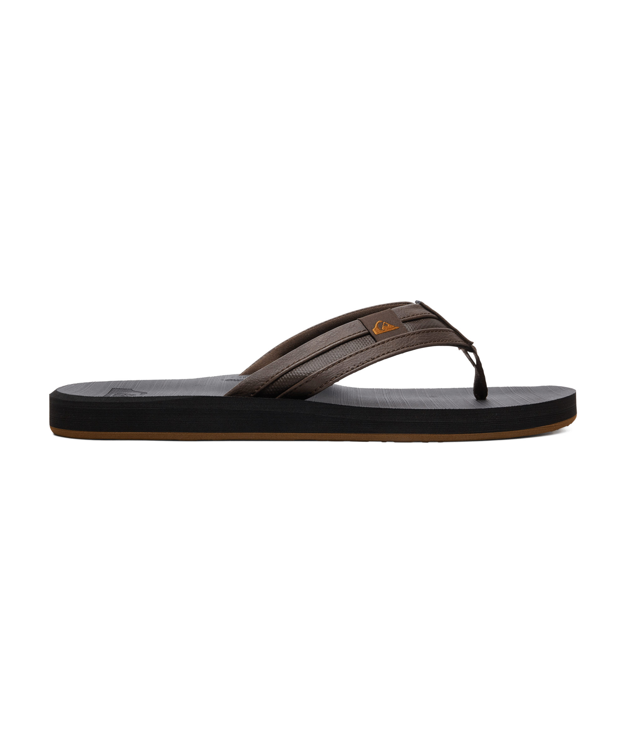 Quiksilver šlapky Carver Squish brown black Velikost: 40