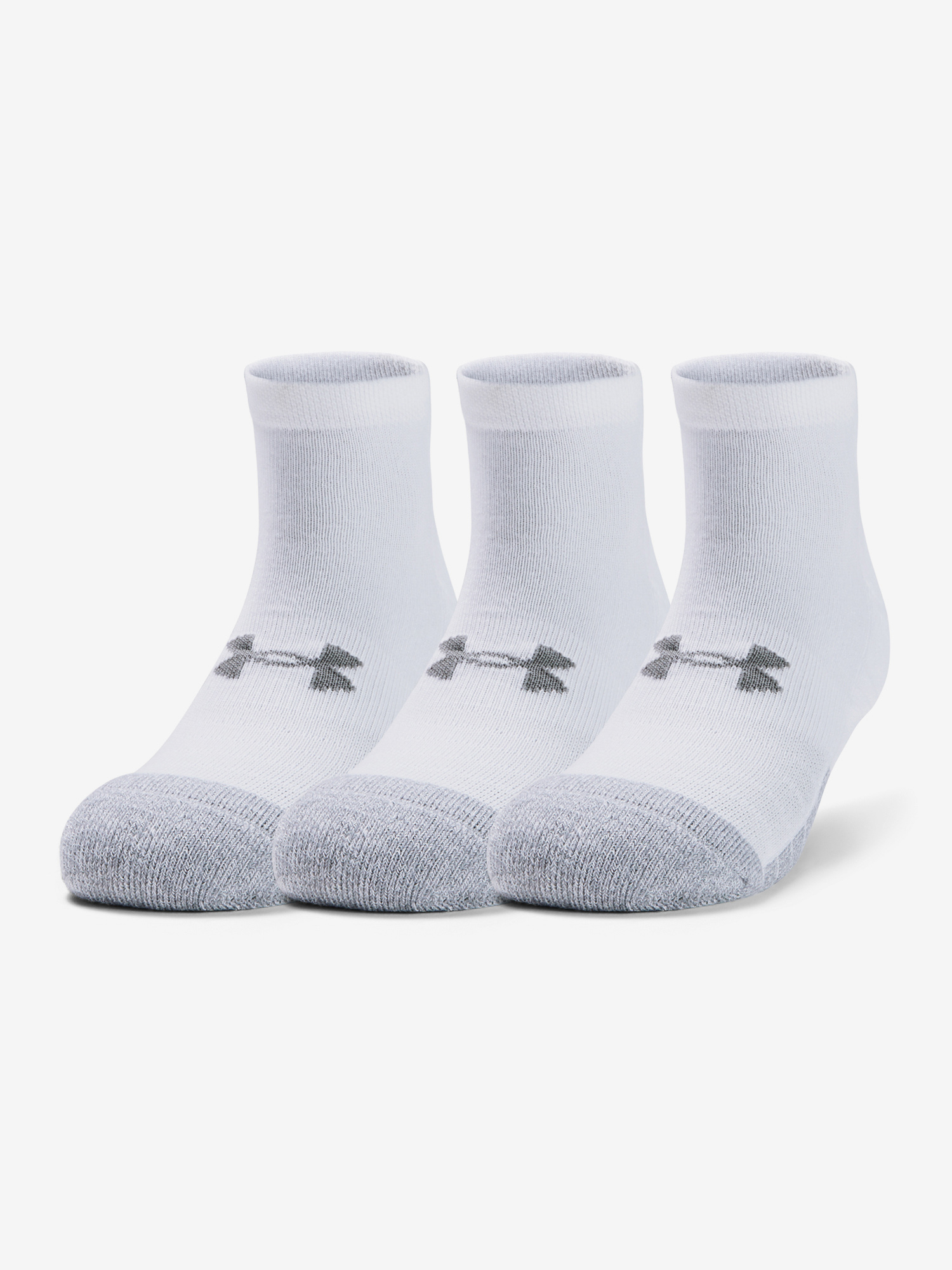 Under Armour ponožky Heatgear Locut 3P white Velikost: L