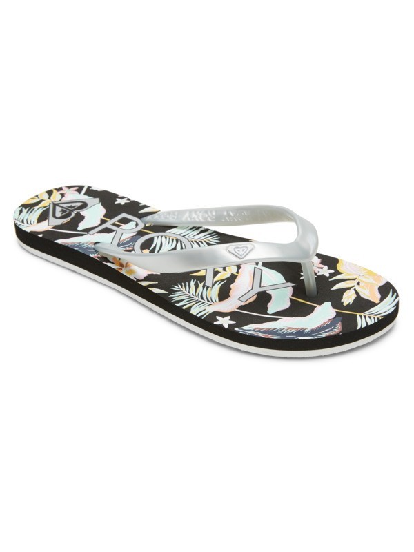 Roxy šľapky Tahiti VII black smashup Velikost: 10