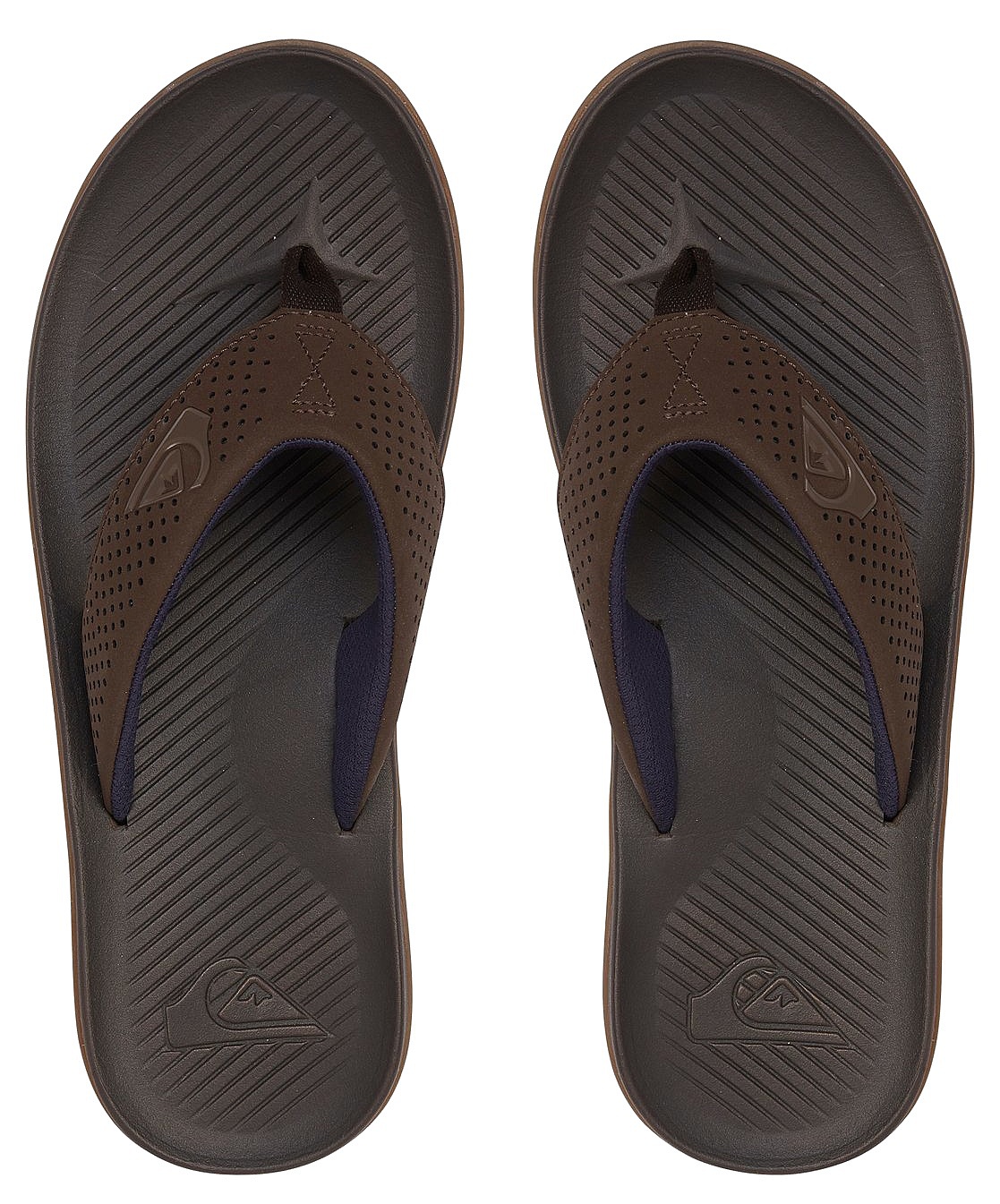 Quiksilver šľapky Haleiwa Plus brown Velikost: 40