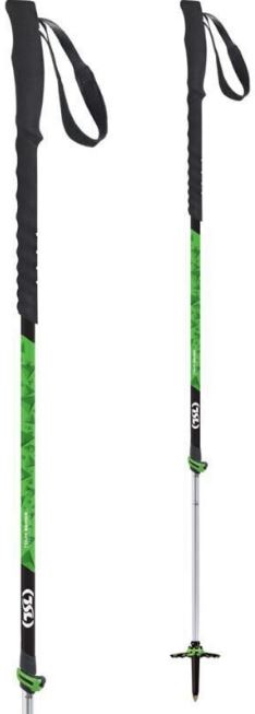 TSL palice Tour Alu 2 Cross ST Twist (105-140cm) black/green Velikost: UNI