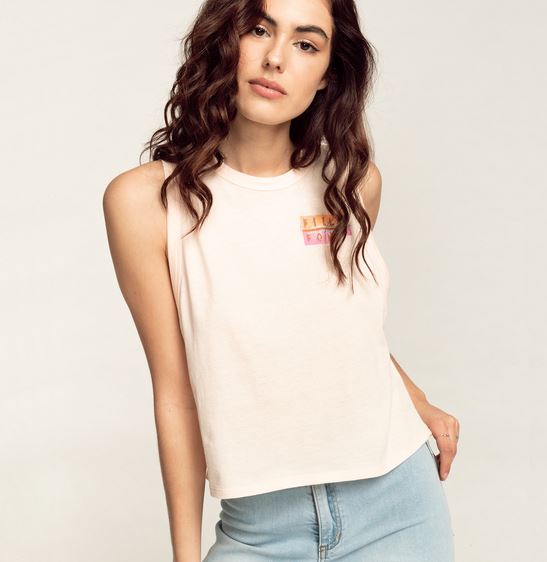Billabong tielko Take It Easy just peach Velikost: M