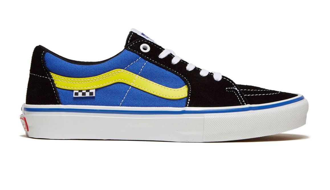 Vans obuv Skate Sk8-Low black/dazzling blue Velikost: 10.5