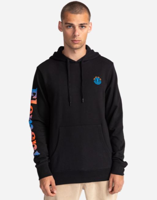 Element mikina Kass Hood flint black Velikost: M
