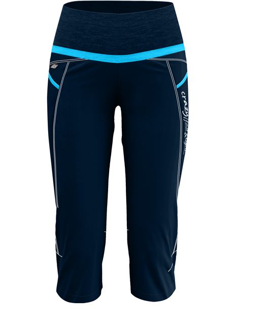 Crazy Idea nohavice 3/4 Mid Short Exit Woman energy Velikost: XS