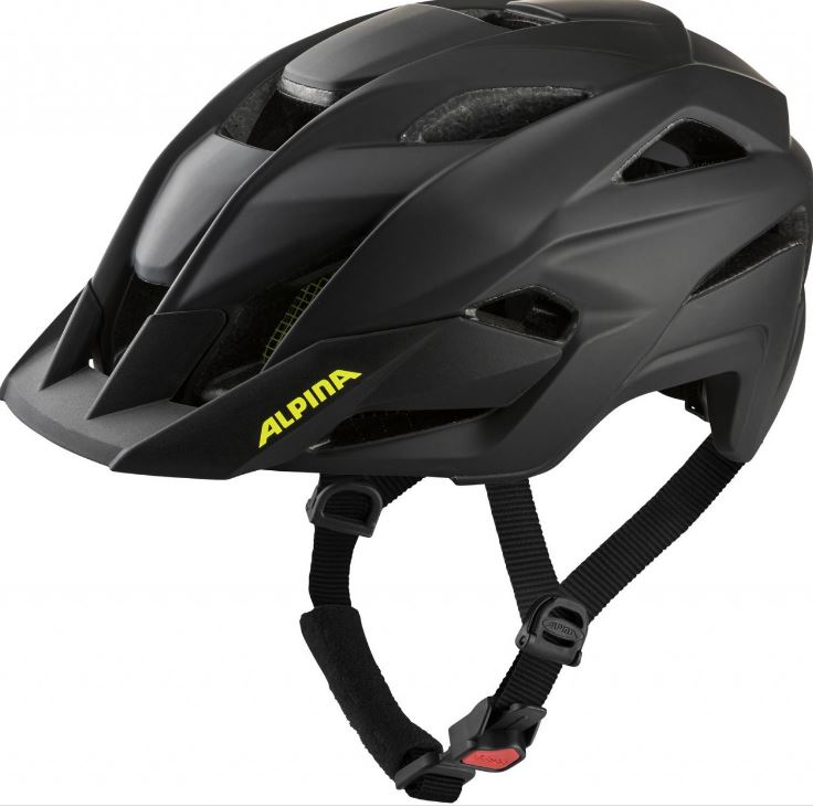 Alpina prilba Kamloop black yellow 2022 Velikost: 51-55