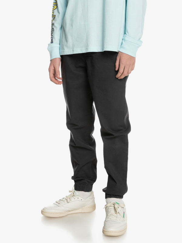 Quiksilver nohavice Taxer Beach Cruiser Pant Yth tarmac Velikost: 14