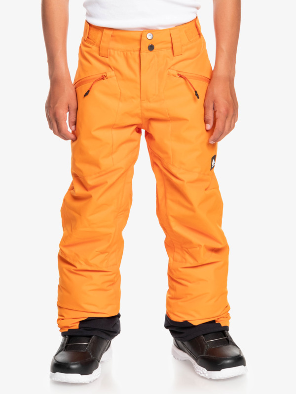 Quiksilver nohavice Boundry Youth Pt russet orange Velikost: 10