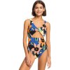 Roxy Womens Color Jam One Piece Swimsuit 219686 79362