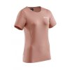 run shirt round neck ss rose w0a3a5 w front