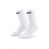 core run socks mid cut 5 0 white wp7c0r wp8c0r front 2 white 4to5