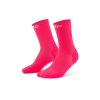 core run socks mid cut 5 0 pink wp7c4r wp8c4r front 2 white 4to5