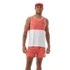 performance singlet m tigerlily star white