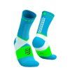 ultra trail socks v20 norse blue neon green