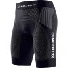 X-Bionic - nohavice  THE TRICK MAN RUNNING PANTS SHORT black/anthracite