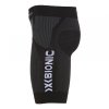 X-Bionic - nohavice  THE TRICK MAN RUNNING PANTS SHORT black/anthracite